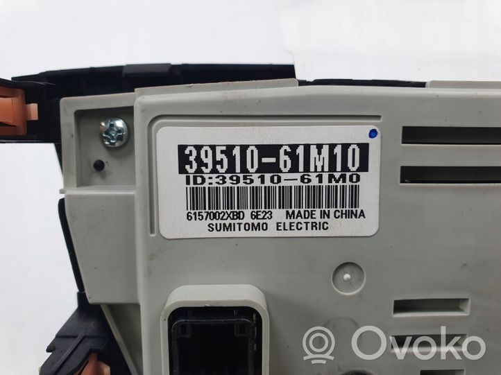 Suzuki SX4 S-Cross Panel klimatyzacji / Ogrzewania 39510-61M10