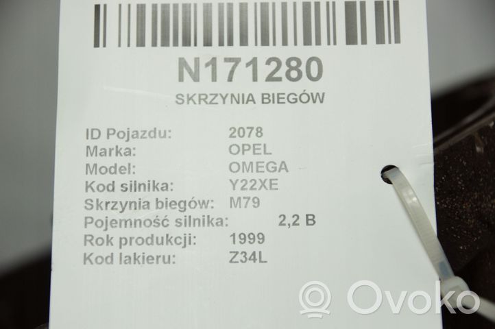 Opel Omega B2 Mechaninė 5 pavarų dėžė M79