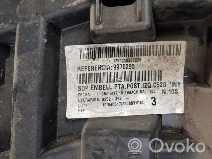 Ford Kuga II Aizmugurējā sliekšņa dekoratīvā apdare (ārējā) GV4J-S24903-AB