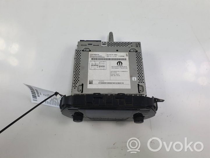 Fiat Tipo Mascherina unità principale autoradio/GPS 07356609100