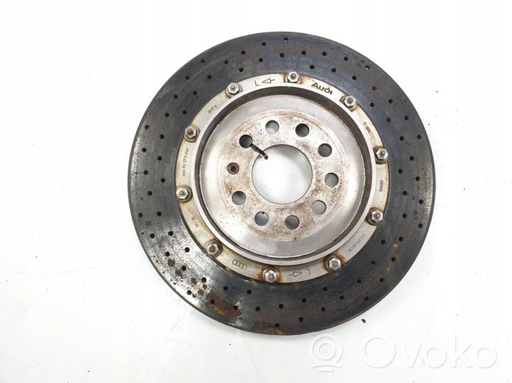 Audi A8 S8 D3 4E Disque de frein arrière CERAMICZNA