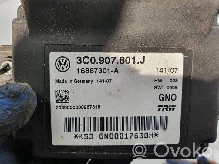 Volkswagen PASSAT B6 Brake system control unit/module 3C0907801J HAMULCA RĘCZNE