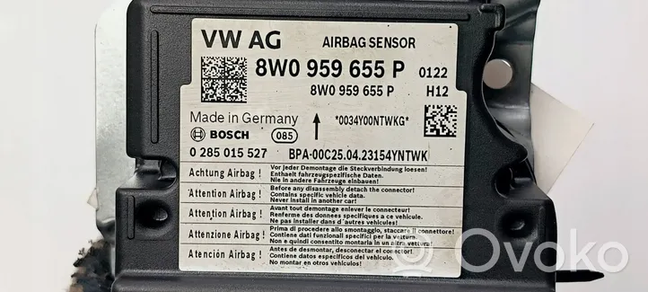 Audi A4 S4 B9 8W Turvatyynyn ohjainlaite/moduuli 8W0959655P