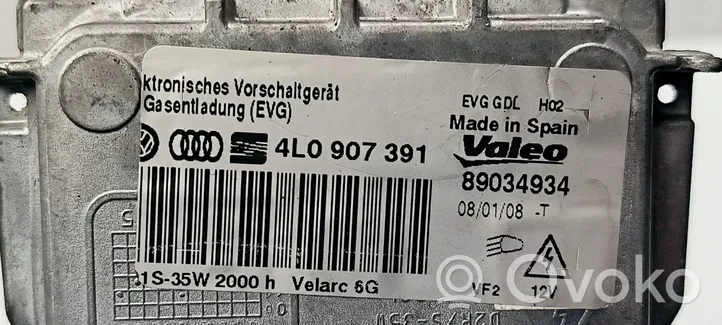 Volkswagen Phaeton Jännitteenmuunnin/muuntimen moduuli 4L0907391