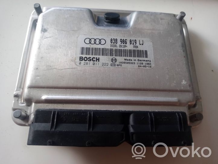 Audi A4 S4 B6 8E 8H Centralina/modulo del motore 038906019lj