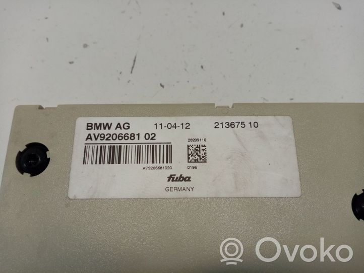 BMW 6 F12 F13 Amplificador de antena aérea 65209206681