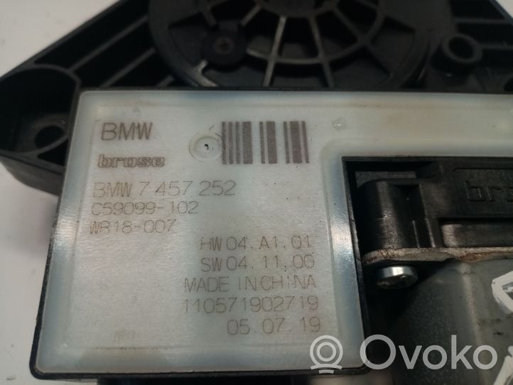 BMW X3 G01 Silniczek podnoszenia szyby drzwi tylnych 51357457252