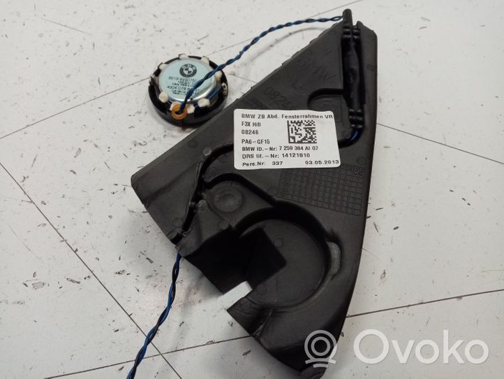 BMW 3 F30 F35 F31 Aukšto dažnio garsiakalbis (-iai) priekinėse duryse 65139220750