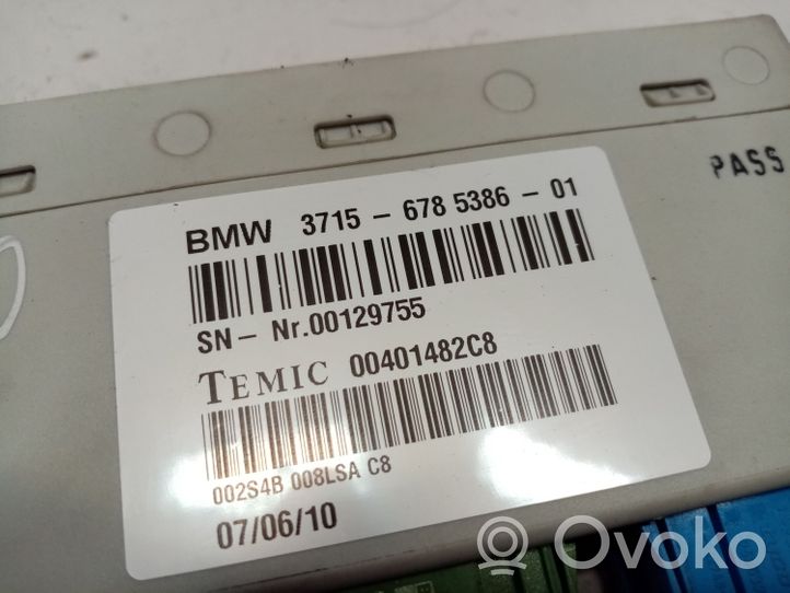 BMW X5 E70 Sterownik / Moduł zawieszenia pneumatycznego 37156785386