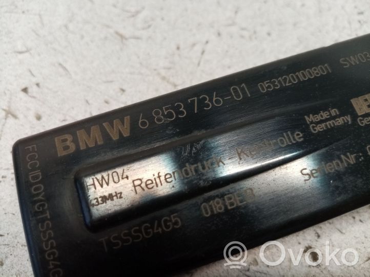 BMW 3 F30 F35 F31 Centralina della pressione pneumatico 6853736