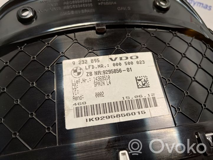 BMW 3 F30 F35 F31 Tachimetro (quadro strumenti) 9295856