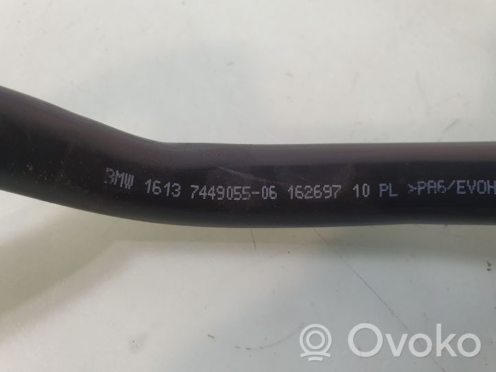 BMW 3 G20 G21 Sfiato/tubo di sfiato/tubo flessibile 7449055