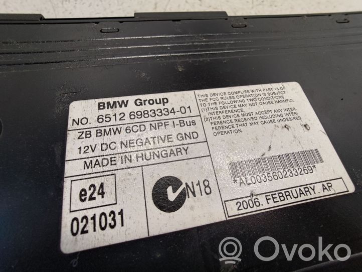 BMW X5 E53 Zmieniarka płyt CD/DVD 65126983334