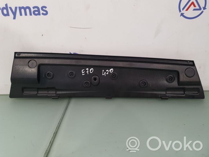 BMW X5 E70 Rivestimento del vano portaoggetti del bagagliaio anteriore 9211033