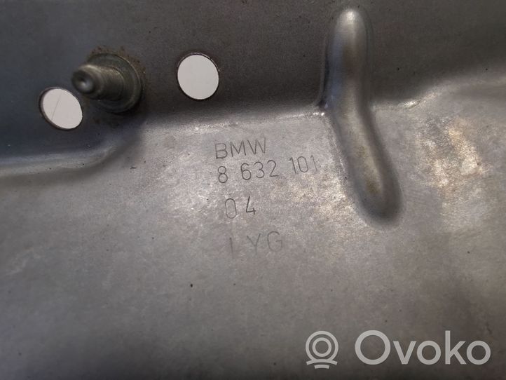 BMW 3 G20 G21 Pakokaasulämmön lämpökilpi 8632101