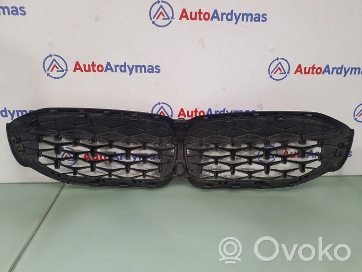 BMW 3 G20 G21 Grille calandre supérieure de pare-chocs avant 192976