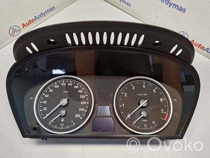 BMW 5 E60 E61 Tachimetro (quadro strumenti) 62119153753