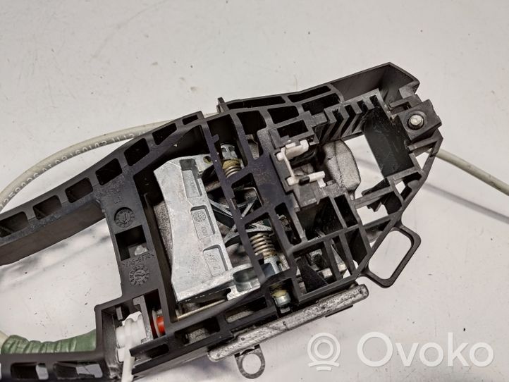 BMW 3 F30 F35 F31 Support extérieur, poignée de porte arrière 51217242567