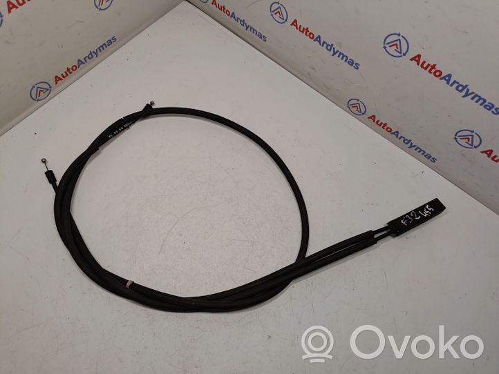 BMW 4 F32 F33 Engine bonnet/hood lock release cable 7313783