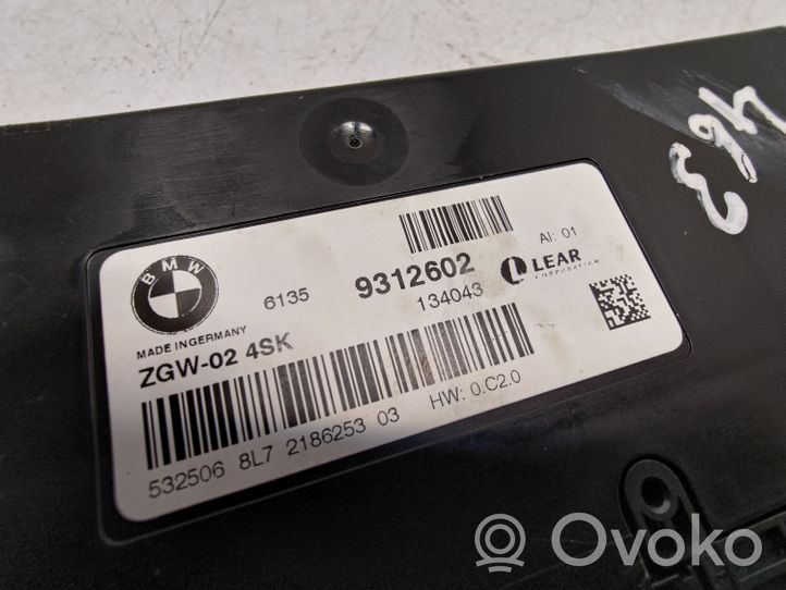 BMW X3 F25 Moduł sterowania Gateway 9312602