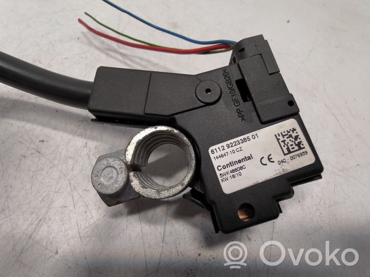 BMW 5 F10 F11 Câble négatif masse batterie 9223385