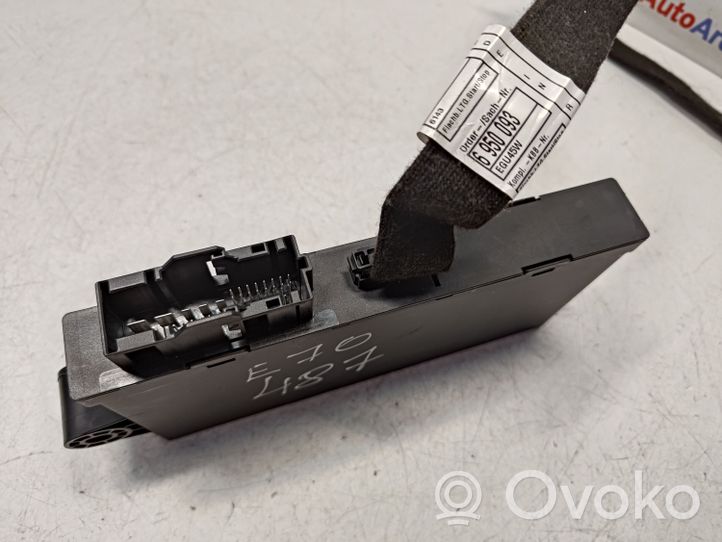 BMW X5 E70 Imobilaizera vadības bloks 61359287534