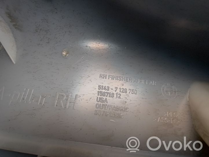 BMW X5 E70 (A) Revêtement de pilier 51437129750