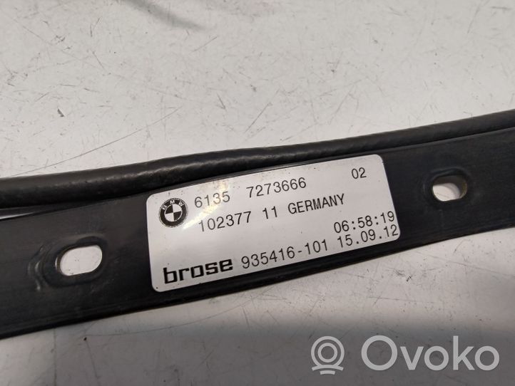 BMW 3 F30 F35 F31 Tavaratilan kannen avaamisen ohjausyksikkö 61357306797