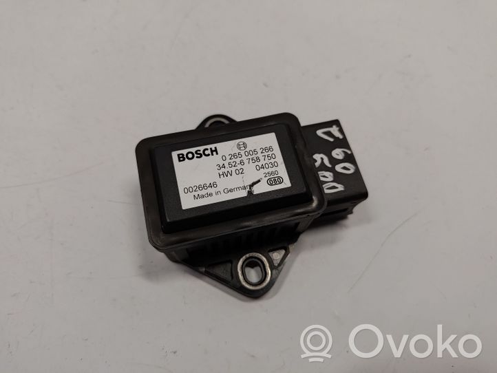 BMW 5 E60 E61 Ātruma sensors 34526758750