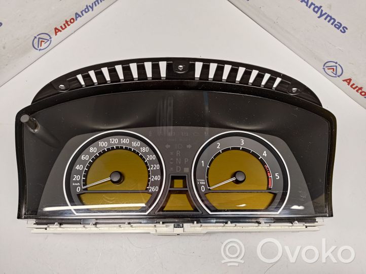 BMW 7 E65 E66 Compteur de vitesse tableau de bord 62116935454