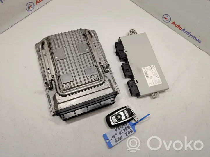 BMW 7 F01 F02 F03 F04 Kit centralina motore ECU e serratura 7633374