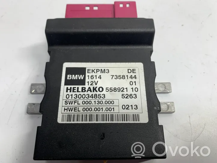 BMW 7 F01 F02 F03 F04 Degalų (kuro) siurblio valdymo blokas 7358144