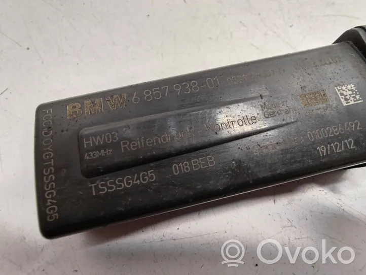 BMW 7 F01 F02 F03 F04 Sterownik / Moduł kontroli ciśnienia w oponach 6857938