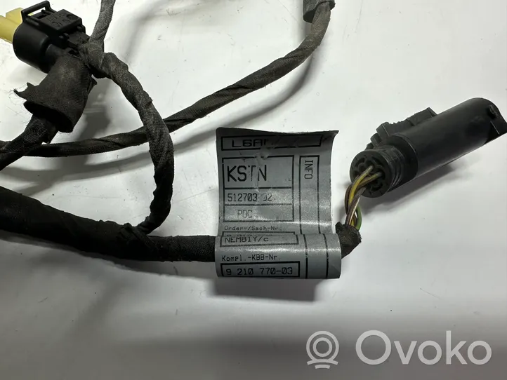 BMW 5 GT F07 Parking sensor (PDC) wiring loom 61129210770
