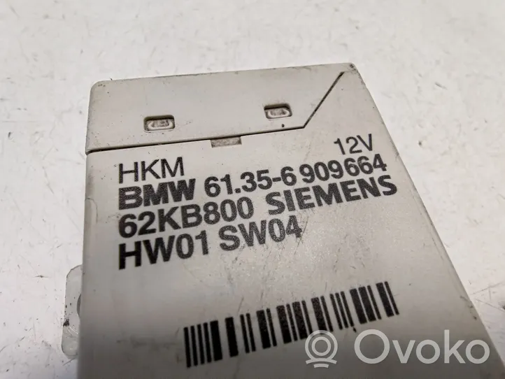 BMW 5 E39 Bagāžnieka pārsega vadības bloks 61356909664