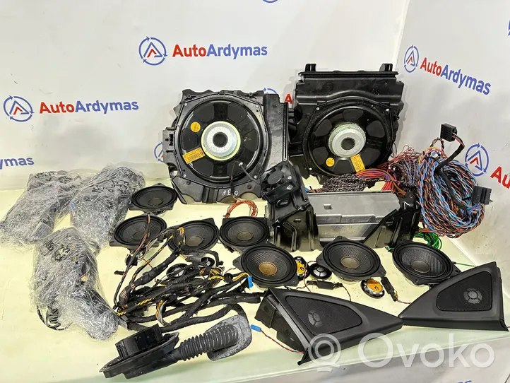 BMW 5 GT F07 Kit système audio 65129283656