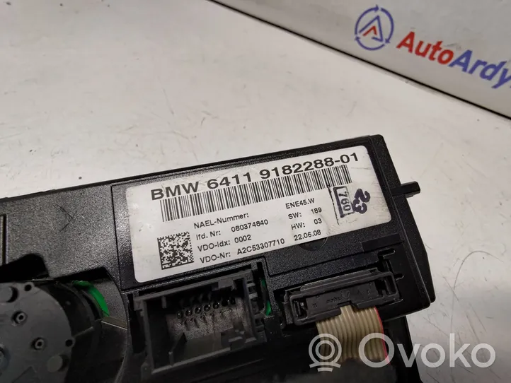 BMW 3 E92 E93 Climate control unit 64119182288