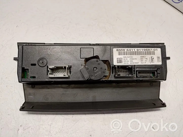 BMW 3 E92 E93 Climate control unit 64119119687