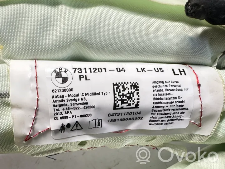 BMW 3 F30 F35 F31 Airbag da tetto 7311201