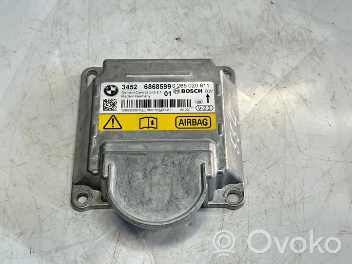 BMW 3 F30 F35 F31 Module de contrôle airbag 6868599