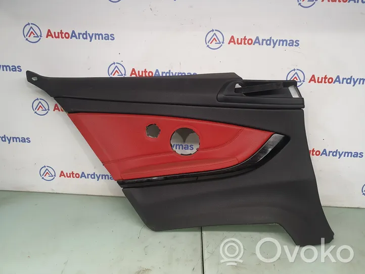 BMW 4 F32 F33 Rear door card panel trim 51437389759