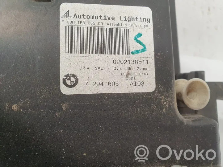 BMW X5 E70 Lampa przednia 63127298451