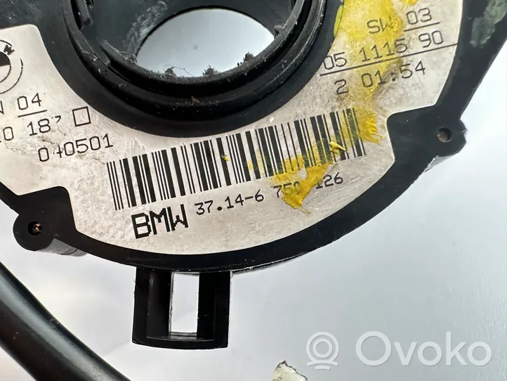 BMW 5 E39 Steering wheel angle sensor 6750126