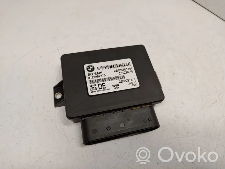 BMW X3 F25 Unité de contrôle, module EMF frein arrière 6858017