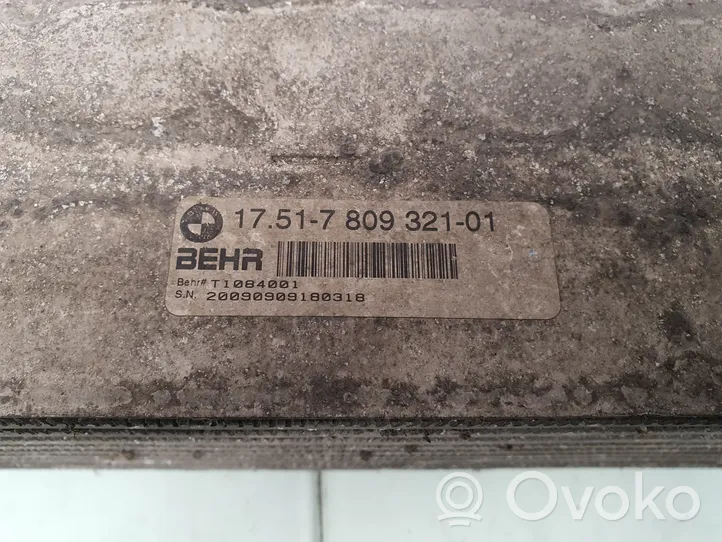 BMW X5 E70 Chłodnica powietrza doładowującego / Intercooler 7809321