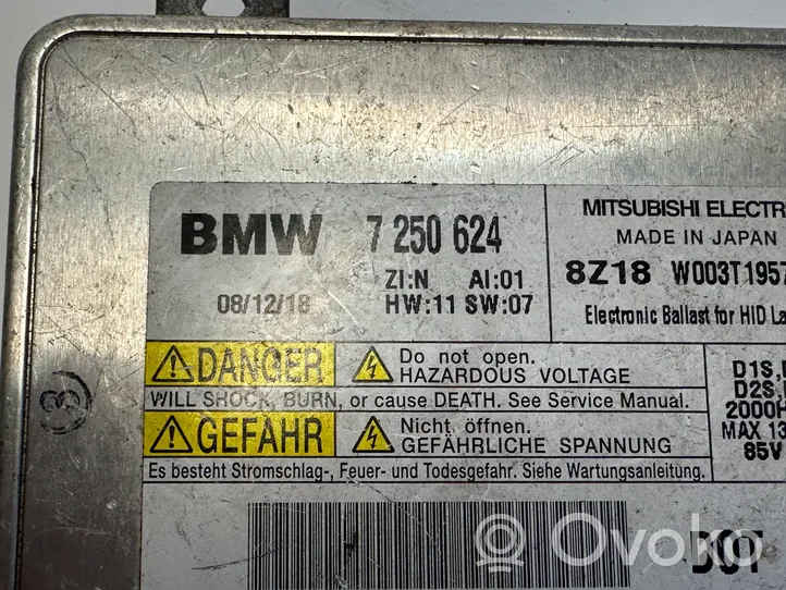 BMW 5 F10 F11 Sterownik / moduł świateł Xenon 7250624