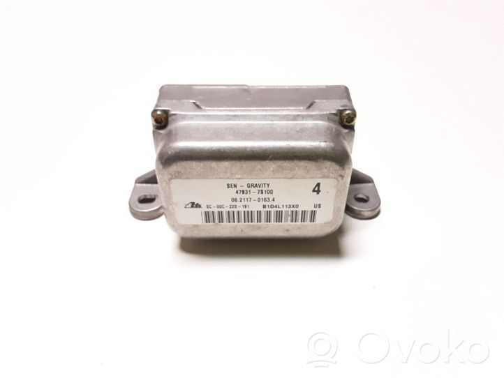 Nissan Murano Z50 Sensore di imbardata accelerazione ESP 479317S100