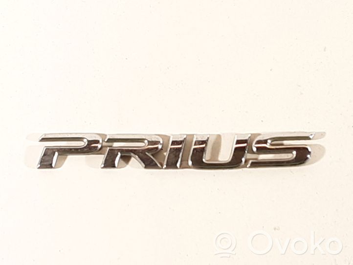 Toyota Prius (XW20) Emblemat / Znaczek tylny / Litery modelu 