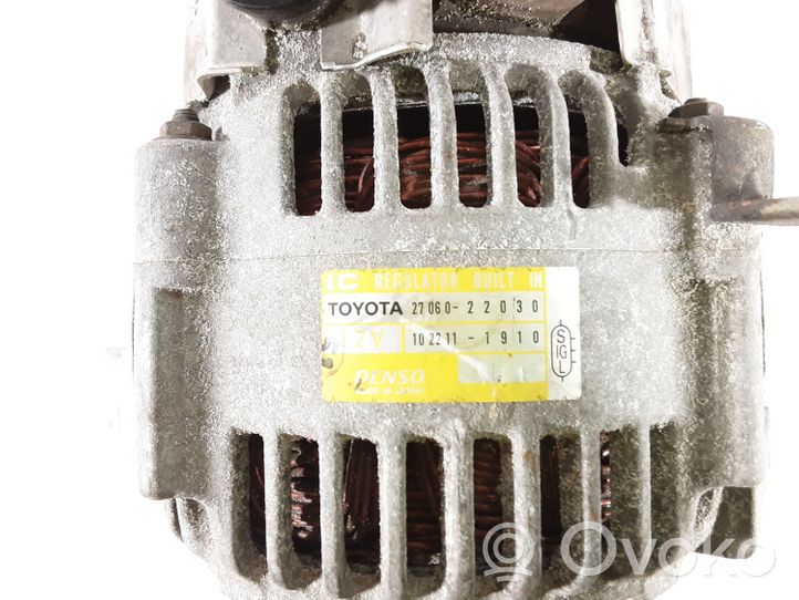Toyota Celica T230 Generatore/alternatore 2706022030