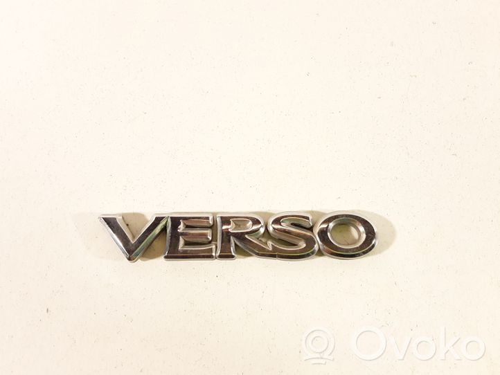 Toyota Corolla Verso AR10 Manufacturers badge/model letters 